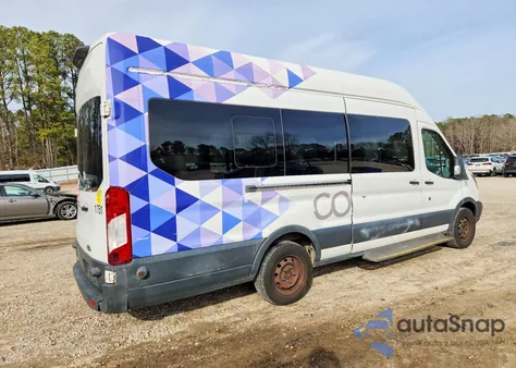 2018 Ford Transit T-350 Handicap Accessible Passen z USA, uszkodzony, nr VIN 1FTBW3XM5JKA48195